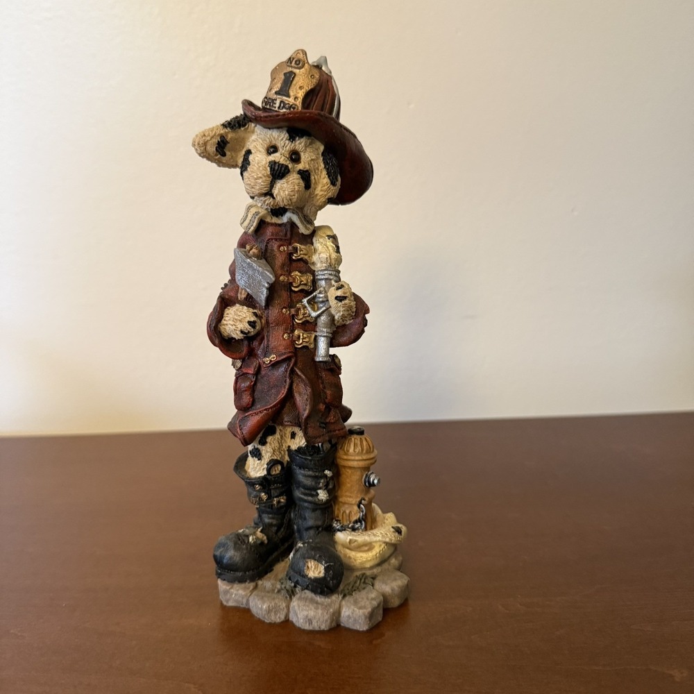 Vintage Boyds Bears & Friends Folkstone "Sparky McPlug" Dalmatian '95 Fireman
